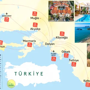 DALYAN'A NASIL GİDİLİR